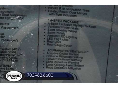 New 2025 Acura ADX A-Spec image 37