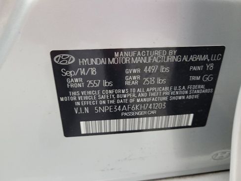 Used 2019 Hyundai Sonata SEL w/ Cargo Package FWD image 33