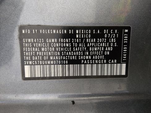 Used 2021 Volkswagen Jetta S w/ Driver Assistance Package FWD image 33