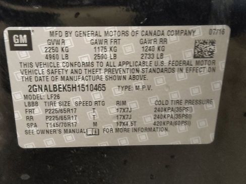 Used 2017 Chevrolet Equinox LS image 33