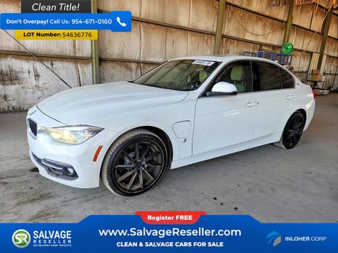 Used 2018 BMW 330e w/ Convenience Package RWD image 1