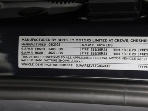 New 2026 Bentley Bentayga Speed image 38