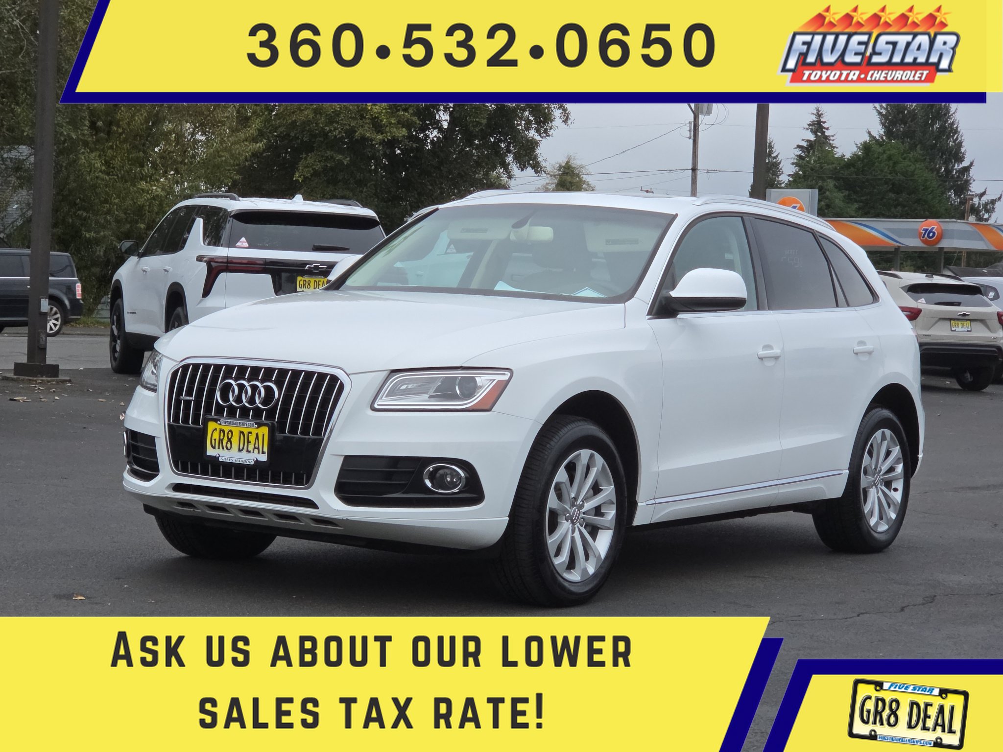 Used 2014 Audi Q5 2.0T Premium w/ Lighting Package AWD/4WD image 1