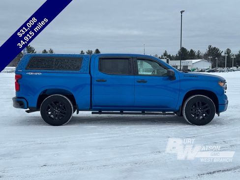 Used 2023 Chevrolet Silverado 1500 Custom w/ LPO, Dark Essentials Package image 7