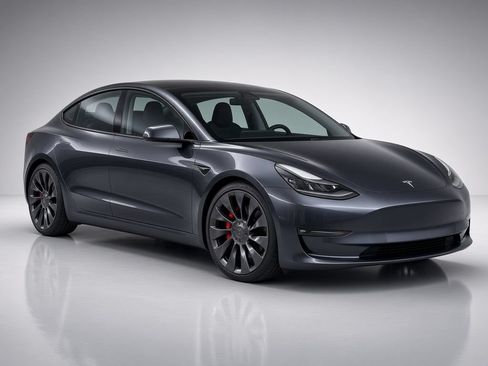 Used 2021 Tesla Model 3 Performance AWD/4WD image 2