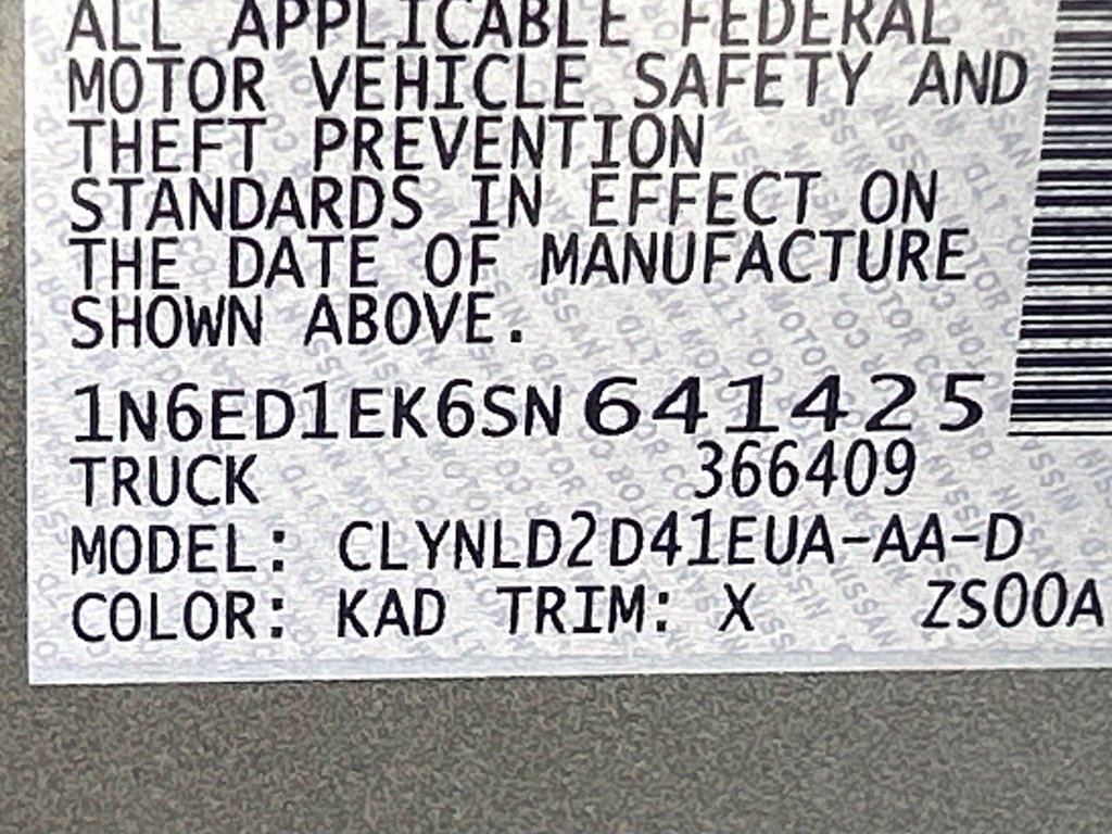Certified 2025 Nissan Frontier PRO-4X AWD/4WD image 56