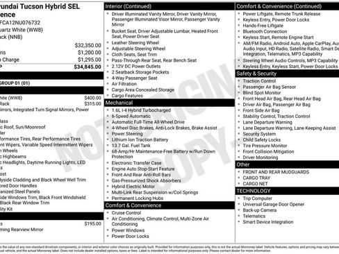 Used 2022 Hyundai Tucson SEL AWD/4WD image 11