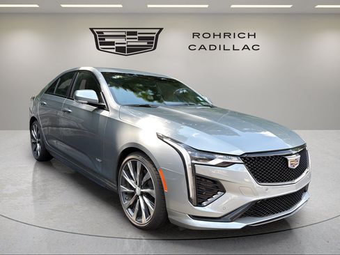 Certified 2024 Cadillac CT4 V w/ Navigation Package AWD/4WD image 3
