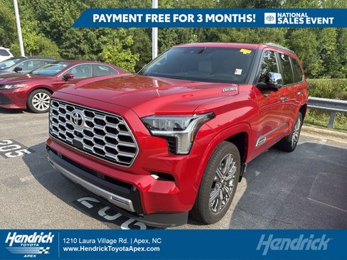 Used 2025 Toyota Sequoia Capstone AWD/4WD image 1