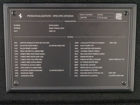 Used 2018 Ferrari GTC4Lusso AWD/4WD image 53