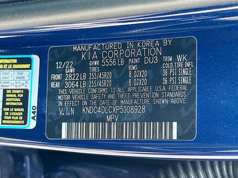 Certified 2023 Kia EV6 GT-Line w/ GT-Line White Seat Package AWD/4WD image 33