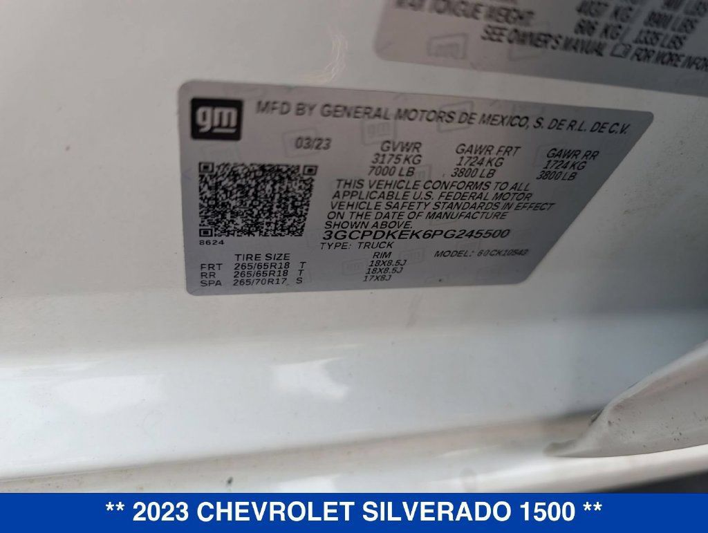 Used 2023 Chevrolet Silverado 1500 LT AWD/4WD image 32