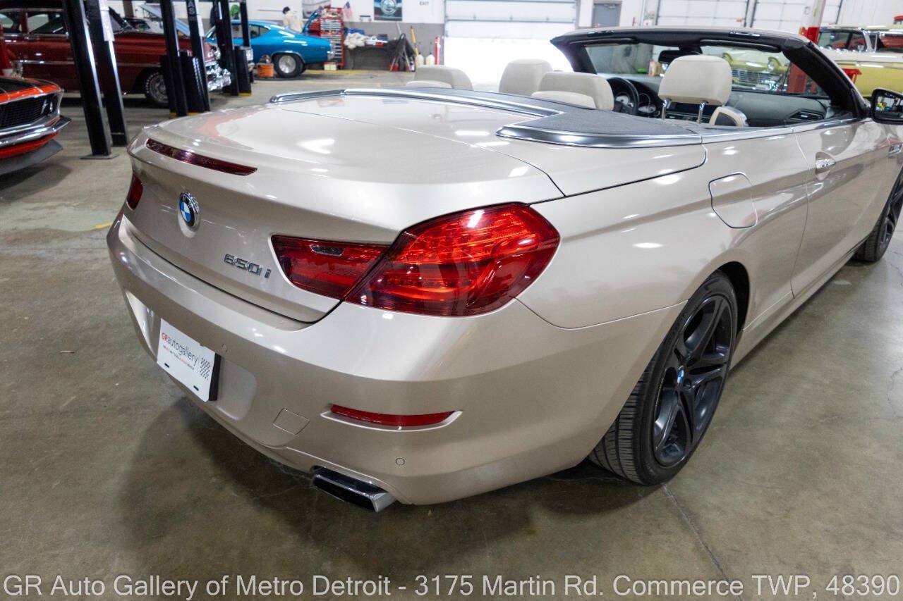 Used 2012 BMW 650i Convertible RWD image 16