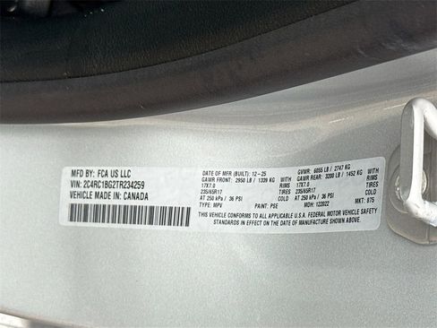 New 2026 Chrysler Pacifica Select image 36