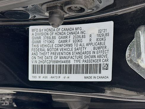 Used 2021 Honda Civic Sport image 12