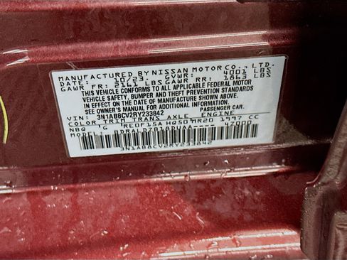 Used 2024 Nissan Sentra SV w/ All-Weather Package image 12