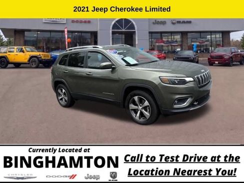Used 2021 Jeep Cherokee Limited w/ Elite Package AWD/4WD image 1