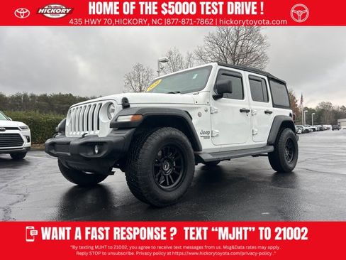 Used 2020 Jeep Wrangler Unlimited Sport S image 1