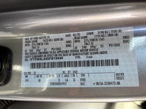 New 2025 Ford F150 Tremor w/ Bed Utility Package image 30