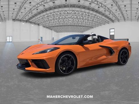 Certified 2023 Chevrolet Corvette Stingray Premium Conv w/ Z51 Performance Package RWD image 3