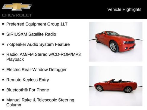 Certified 2012 Chevrolet Camaro LT RWD image 5