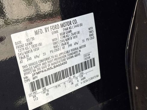 Used 2020 Ford Edge SEL w/ Convenience Package image 32