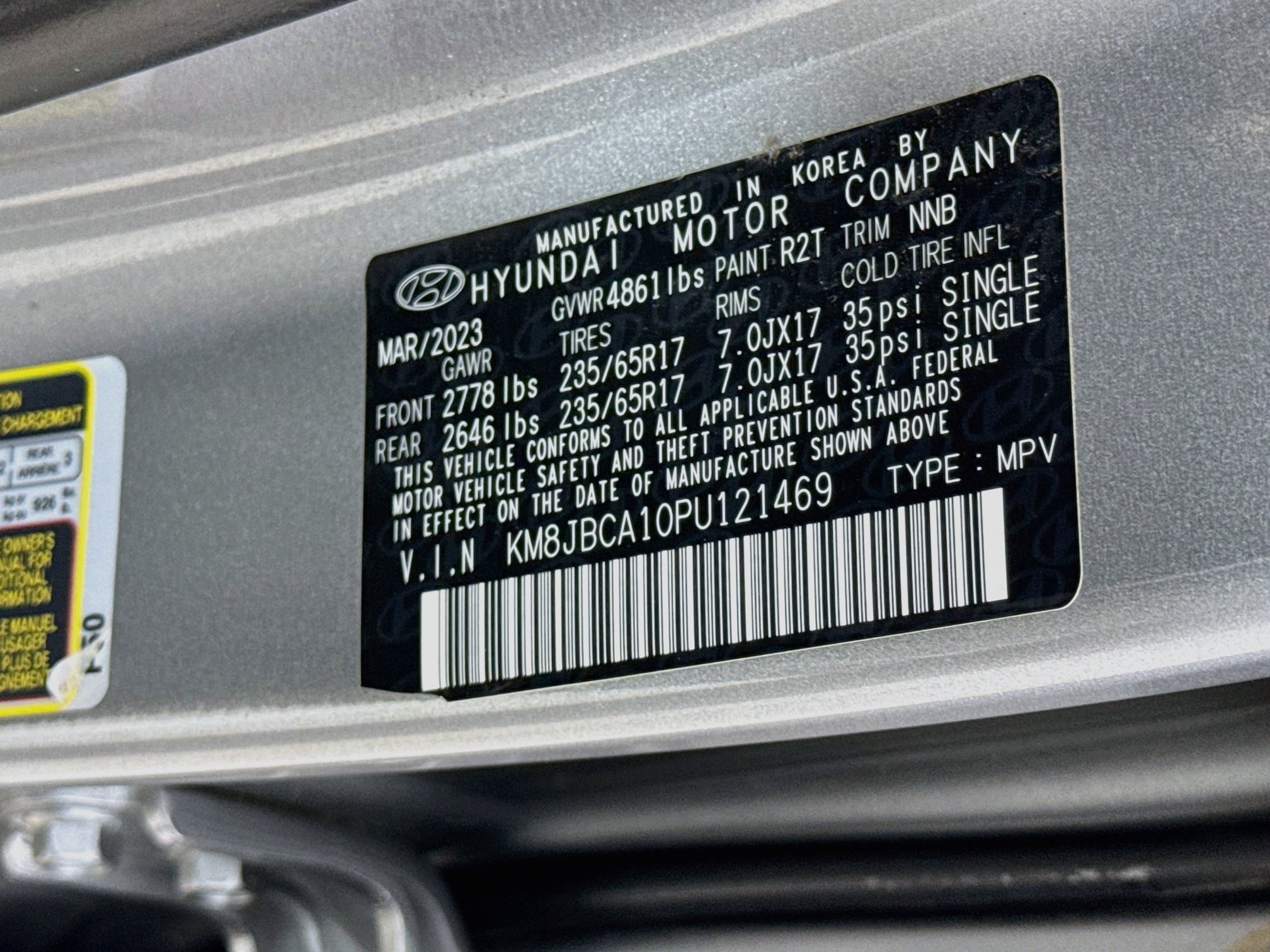 Used 2023 Hyundai Tucson Blue AWD/4WD image 33