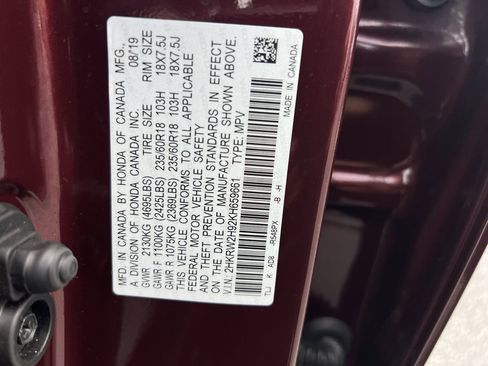 Used 2019 Honda CR-V Touring image 36