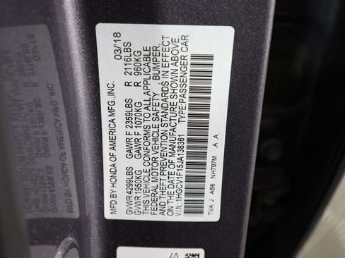 Used 2018 Honda Accord LX image 38