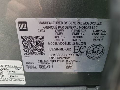 Used 2023 GMC Yukon SLT image 46