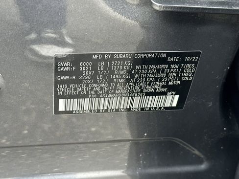 Used 2022 Subaru Ascent Touring AWD/4WD image 34