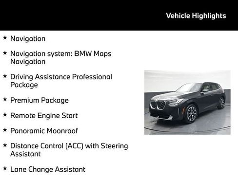 Used 2026 BMW X3 xDrive30i w/ Premium Package AWD/4WD image 5