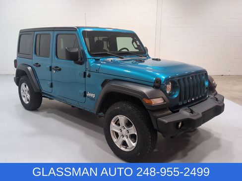 Used 2020 Jeep Wrangler Unlimited Sport S AWD/4WD image 1