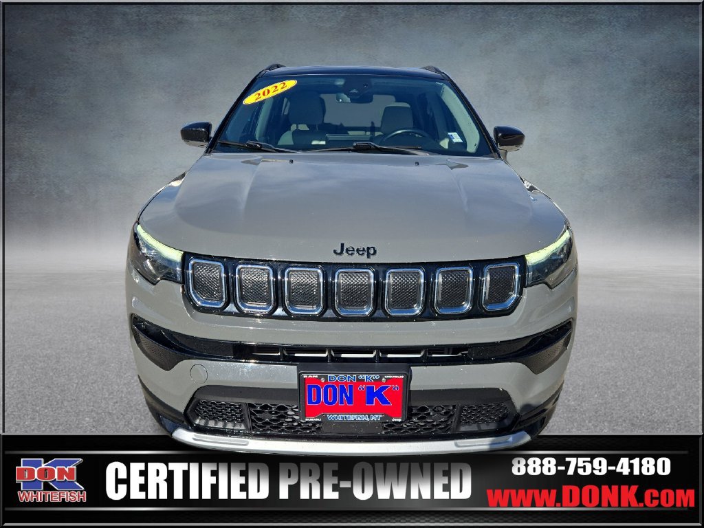 Used 2022 Jeep Compass Limited w/ Elite Group AWD/4WD image 3
