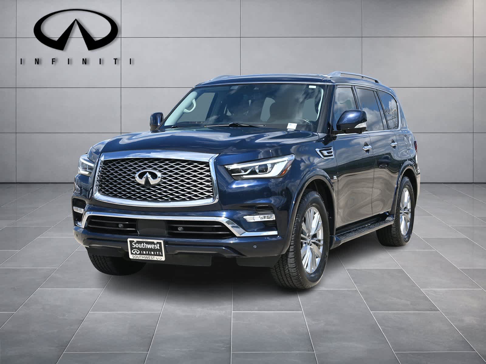 Used 2020 INFINITI QX80 Luxe w/ Proassist Package RWD image 1
