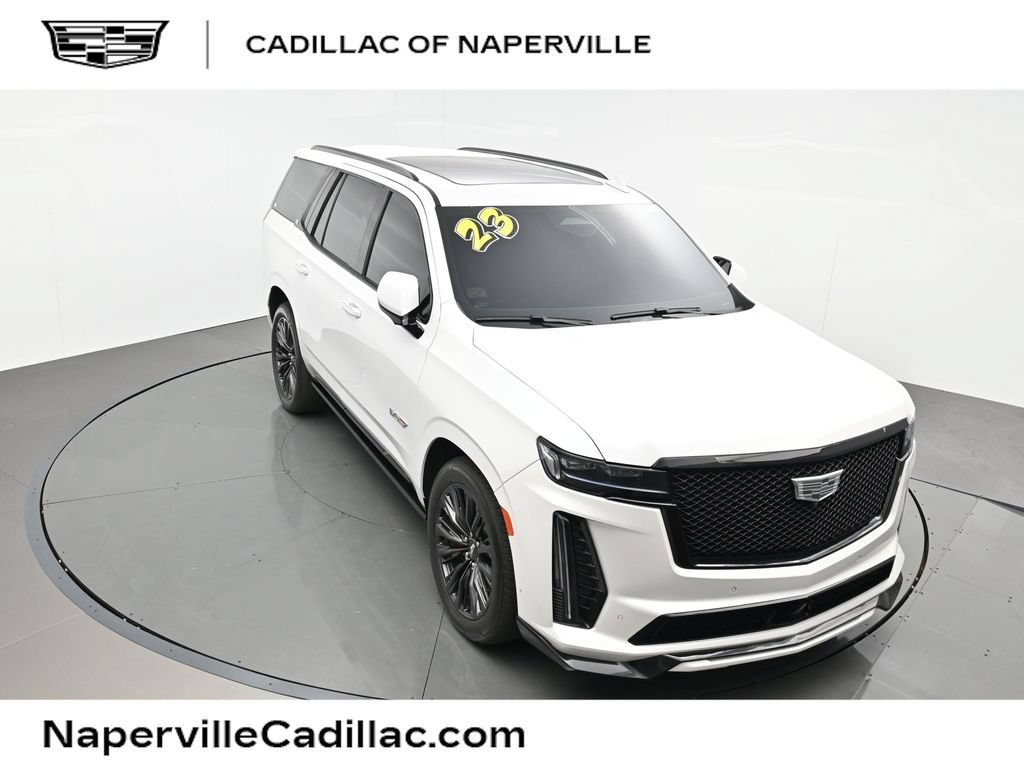 Used 2023 Cadillac Escalade V w/ LPO, ONYX Package AWD/4WD image 1