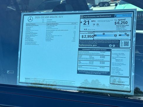 New 2026 Mercedes-Benz GLE 450 450 image 43