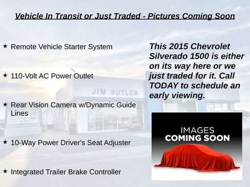 Used 2015 Chevrolet Silverado 1500 LT w/ LT Convenience Package AWD/4WD image 3