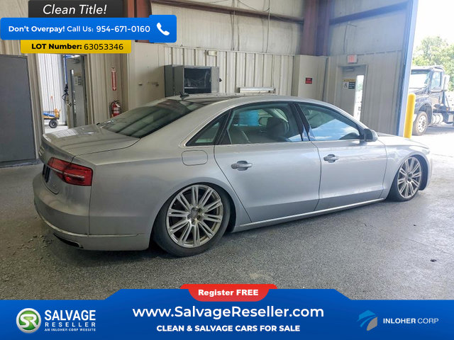 Used 2015 Audi A8 L 4.0T AWD/4WD image 4