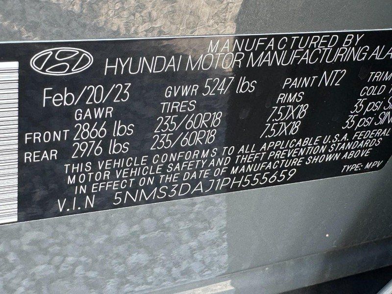 Used 2023 Hyundai Santa Fe SEL w/ Premium Package AWD/4WD image 27