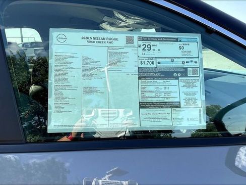 New 2026 Nissan Rogue SV w/ Rock Creek Premium Package AWD/4WD image 13