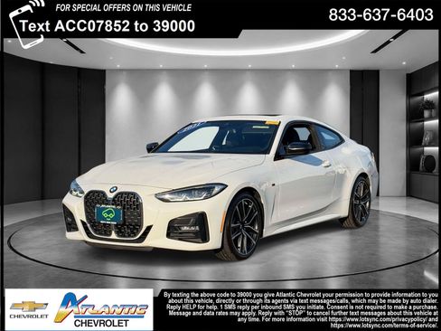Used 2021 BMW 430i xDrive Coupe w/ M Sport Package AWD/4WD image 1
