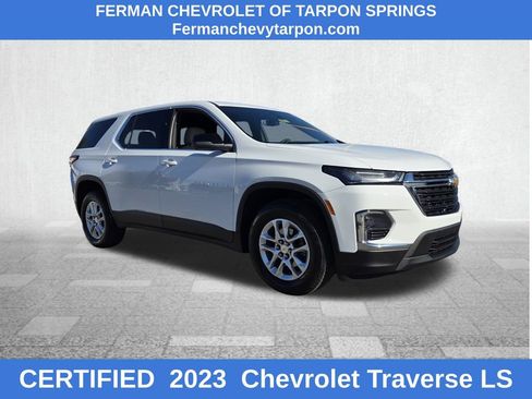 Certified 2023 Chevrolet Traverse LS image 1