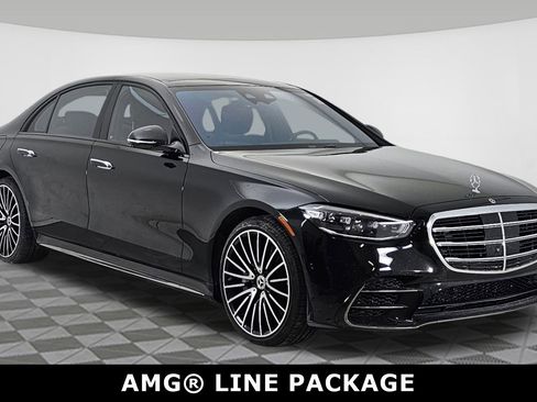 Certified 2023 Mercedes-Benz S 580 4MATIC Sedan w/ AMG Line image 1