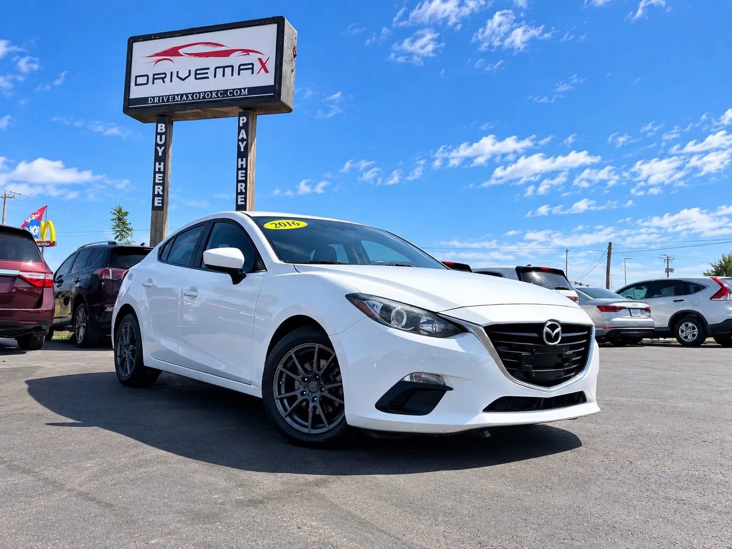 Used 2016 MAZDA MAZDA3 i Sport w/ Preferred Equipment Package FWD image 1