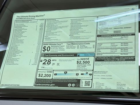 New 2026 BMW 540i xDrive w/ M Sport Package AWD/4WD image 29