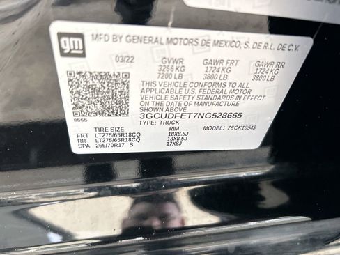 Used 2022 Chevrolet Silverado 1500 LT Trail Boss w/ LT Trail Boss Premium Package image 59