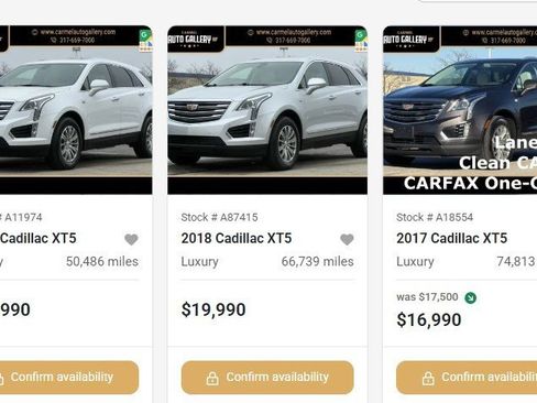 Used 2017 Cadillac XT5 Luxury w/ Driver Awareness Package image 5