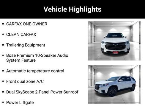 Used 2020 Chevrolet Traverse RS AWD/4WD image 2
