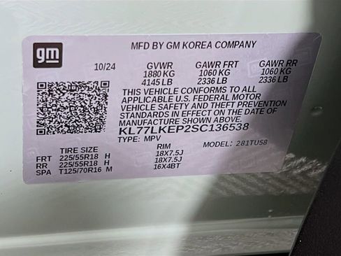 Used 2025 Chevrolet Trax ACTIV w/ Sunroof Package image 31